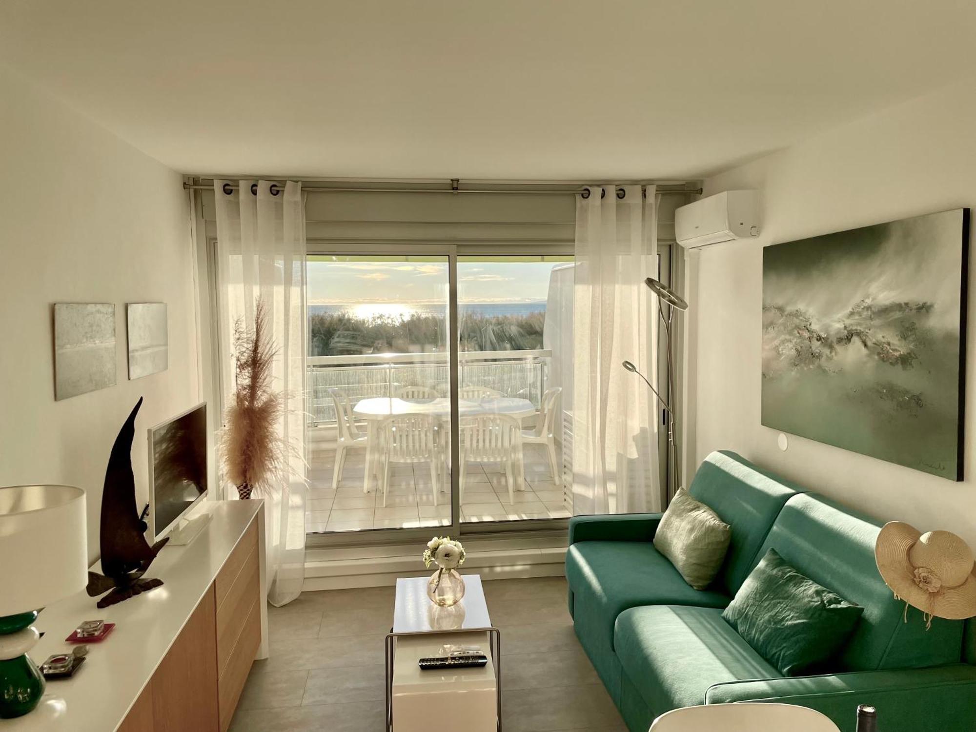 Pgh N25 - Vue Mer, Premiere Ligne & Parking Prive * La Grande-Motte